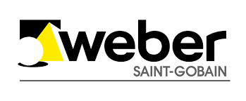 Logo WEBER, partenaire de Iso Façades France